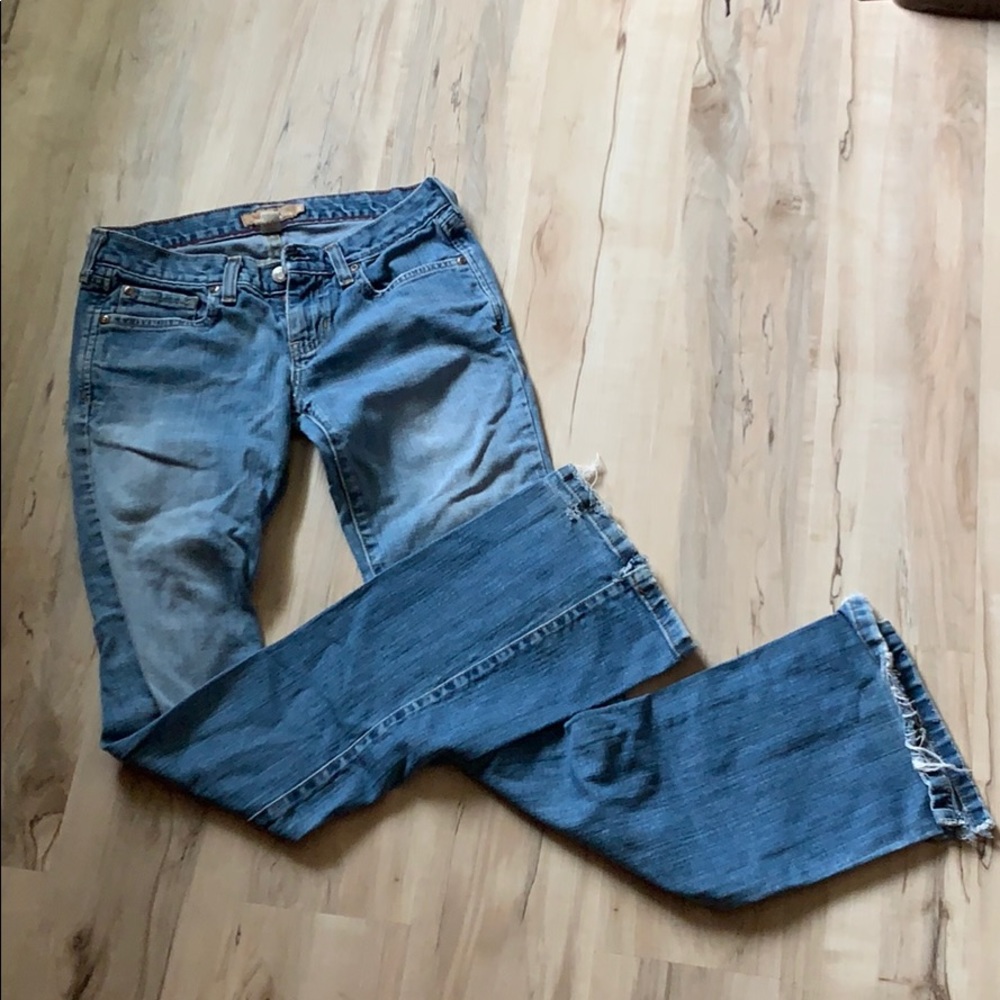 A&F bootcut jeans size 0L